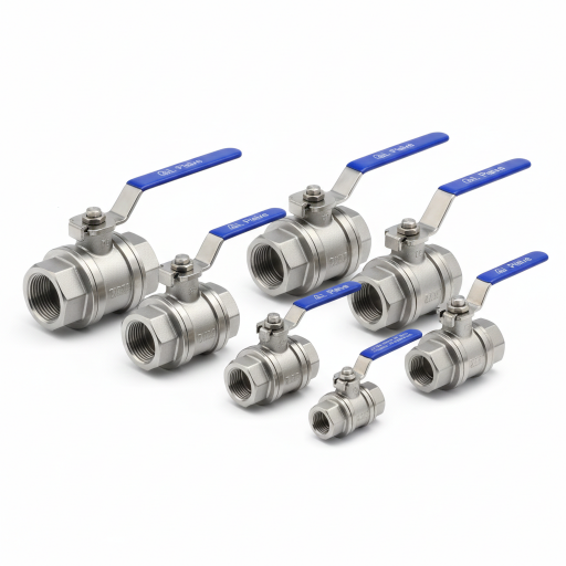 Неръждаеми Сферични Кранове на Резба